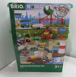 Brio 33766 Wooden Railway World Deluxe Set