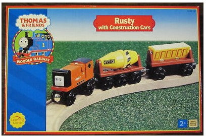 Learning Curve 99162 Thomas & Friends Rusty w/Construction Cars Set