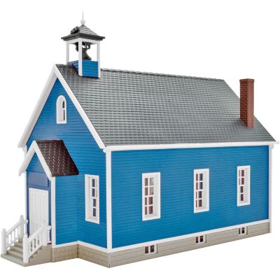 Kibri 38843 HO Cottage Grove School Kit with LED Lights