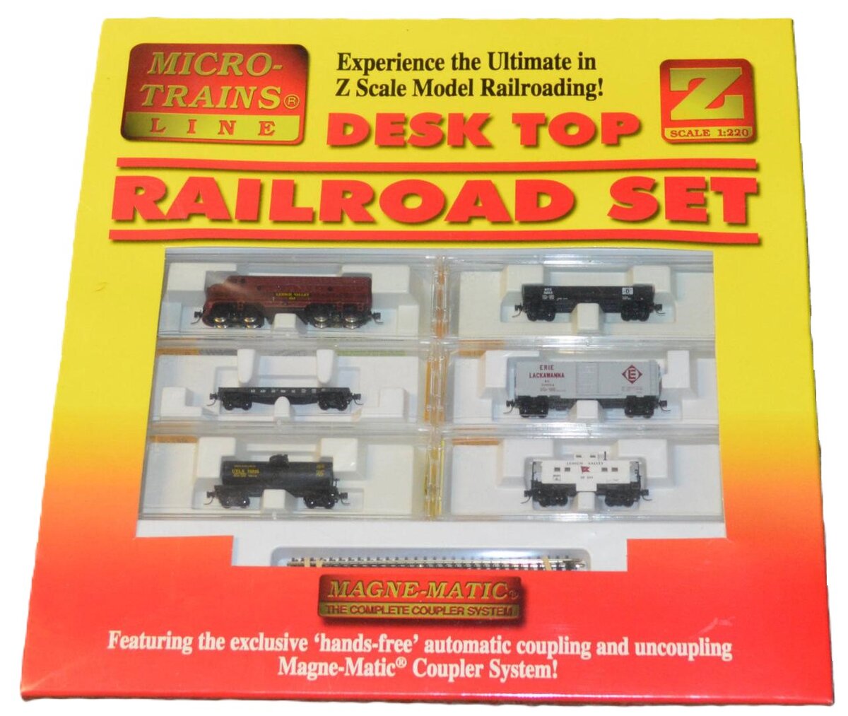 Micro-Trains Z Lehigh Valley Desktop Railroad Kit Set – Trainz