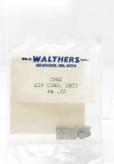 Walthers C962 HO Scale Air Conditioning Unit Metal