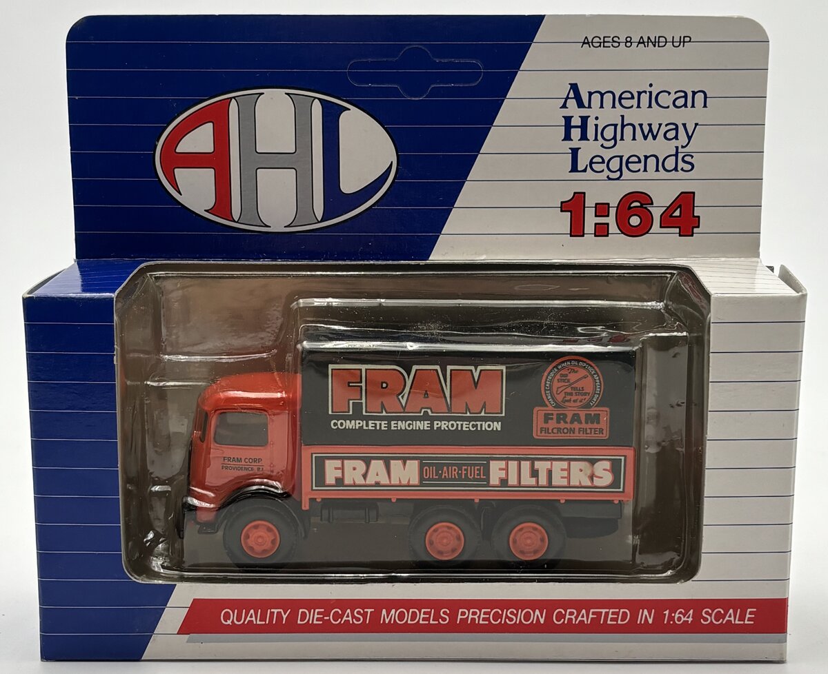 AHL L02033 1:64 Die-Cast "Fram" Mack Model CJ Truck
