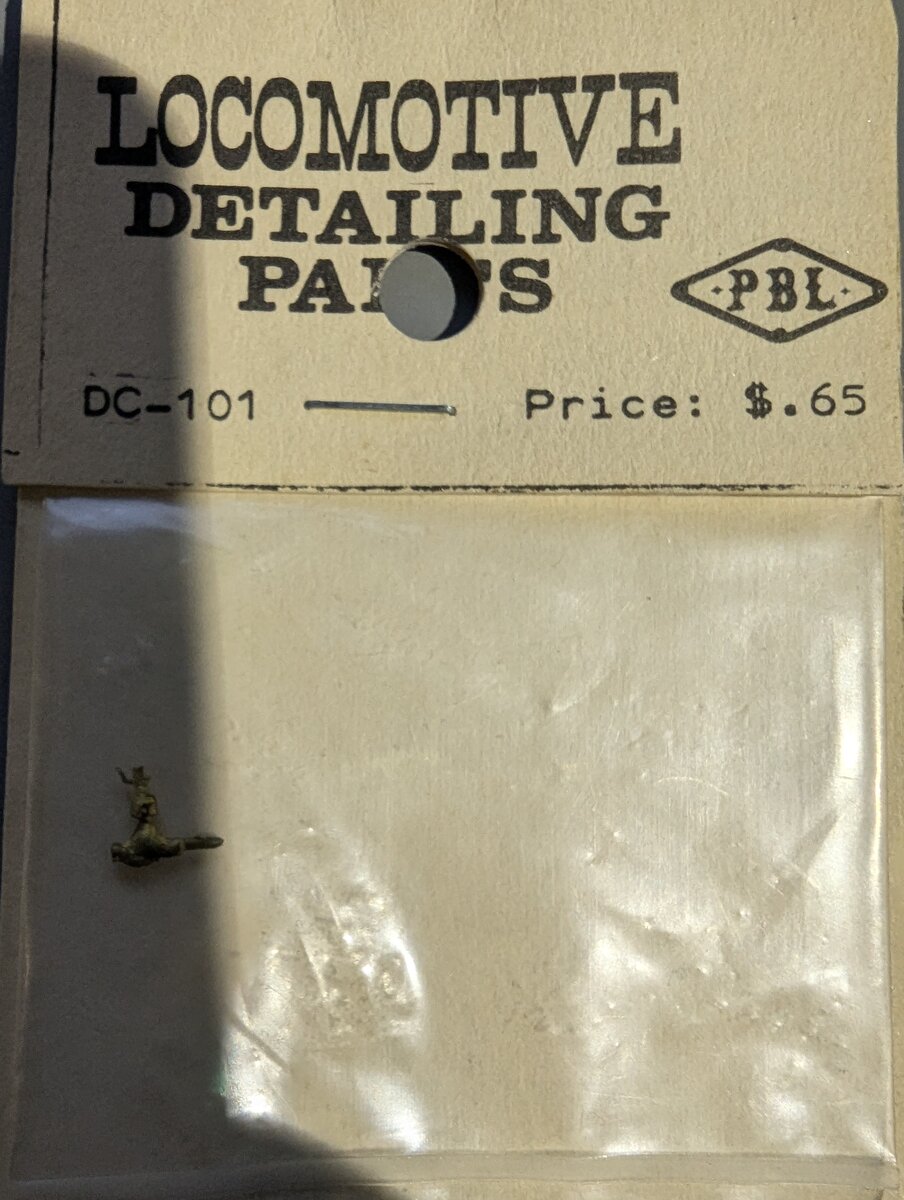 PBL DC-101 Locomotive Detailing Parts Westinghouse Centrifugal Dirt Collector