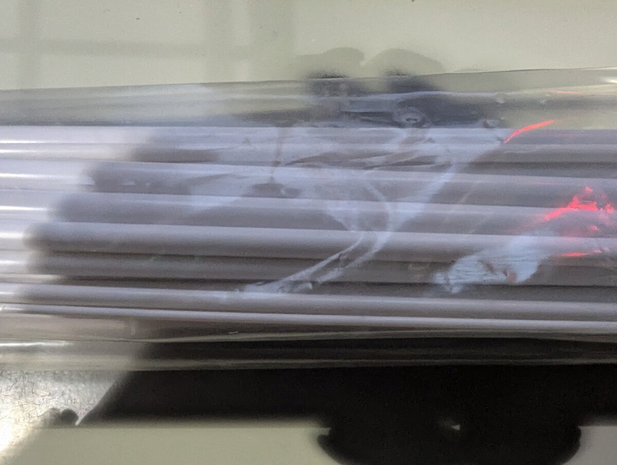 Acme Assortment of White Plastic Tubing (Various Sizes)