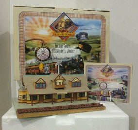 Lefton 01631 HO Scale Railroad Depots "Fond Du Lac Station"