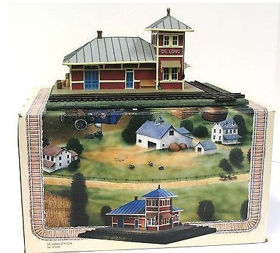 Lefton 01634 HO Railroad Depots "De Long Station"