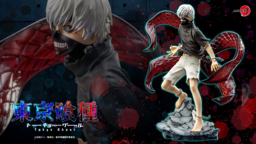 Kotobukiya PV235 1:8 ARTFX J Ken Kaneki AWAKENED Repaint Ver. Pre