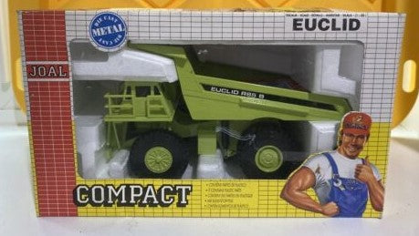 Joal 152 1:50 Compact Die Cast Metal Lime Green Euclid R 85 B Rigid Dump Truck