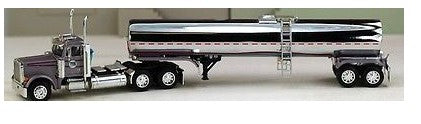 Die Cast Promotions 30741 1:64 Series II Die Cast Metal Silver Tractor Trailer