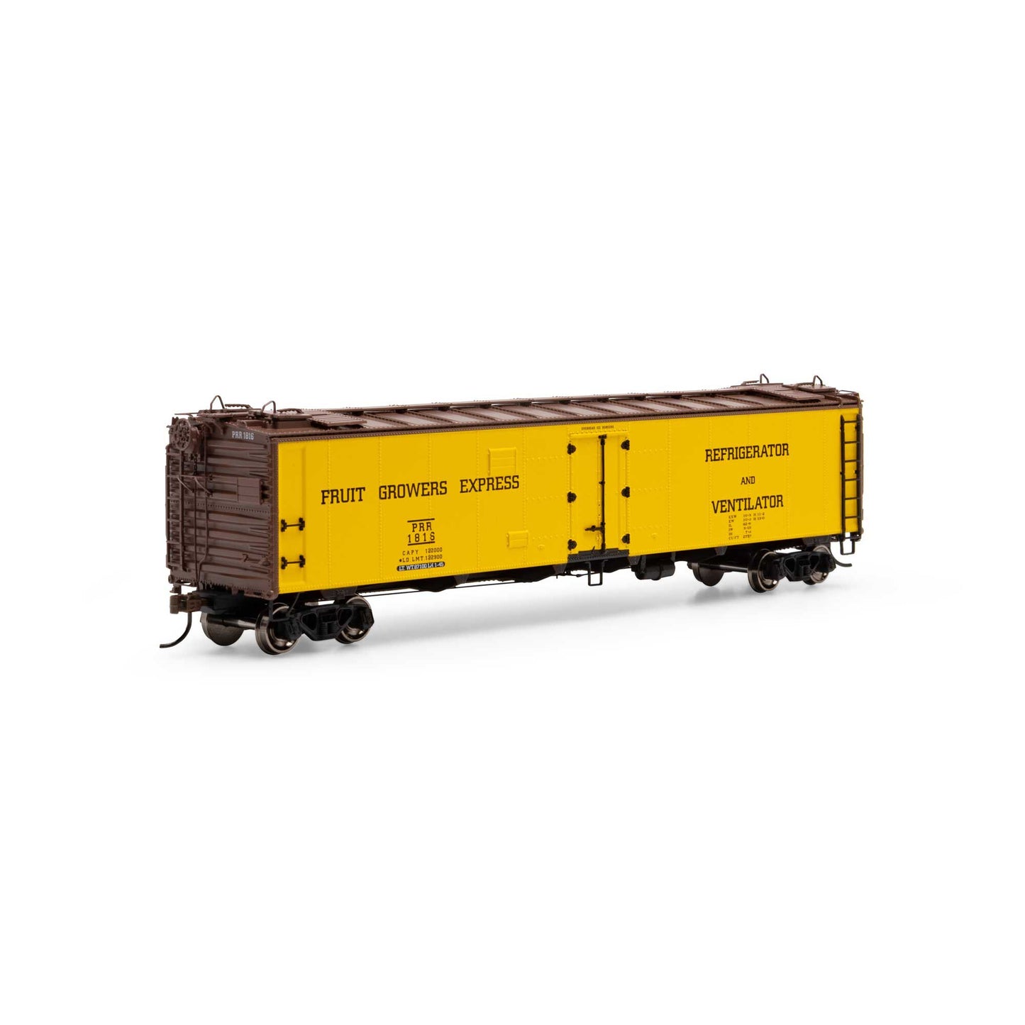 Athearn 50038 HO Pennsylvania PRR 50' Ice Bunker Reefer #1816