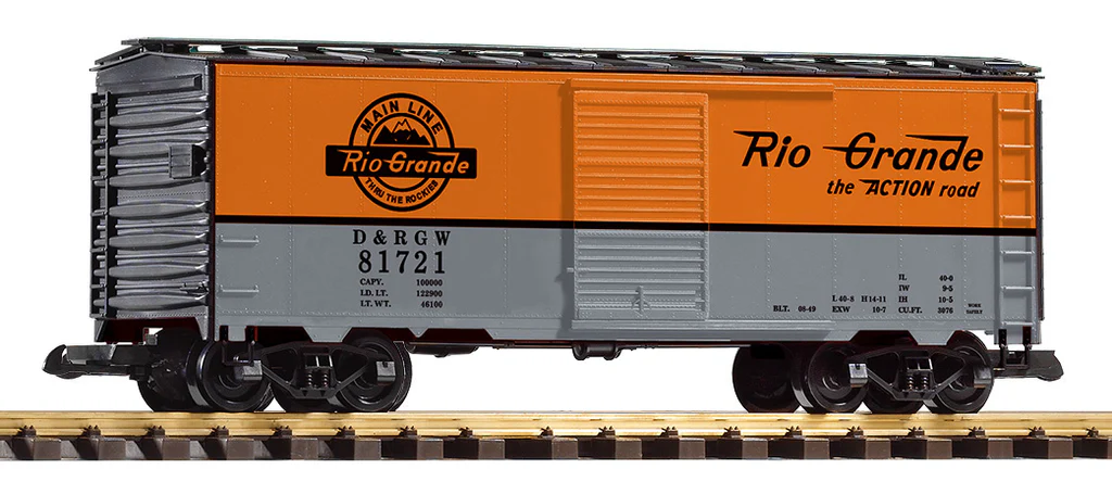 Piko 38809 G D&RGW Steel Boxcar #81721