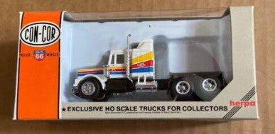 Con-Cor 0004-008145 HO Colonel Barnum Shows Kenworth Tractor w/Aero Sleeper