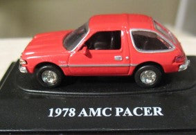 Motor Max 73950FC 1:87 Die Cast Fresh Cherries Red 1978 AMC Pacer