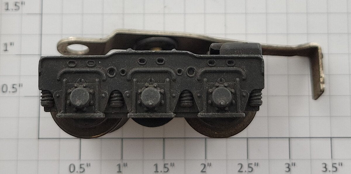 Lionel 671-202 Turbine Rear Truck & Drawbar Assembly