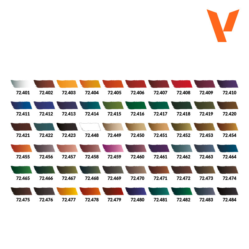 Vallejo Paint 72184 Game Color Xpress Colors Artist’s Selection Case (Set of 60)