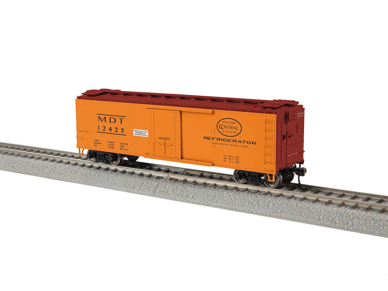 Lionel 2454330 HO New York Central Reefer Car #12425