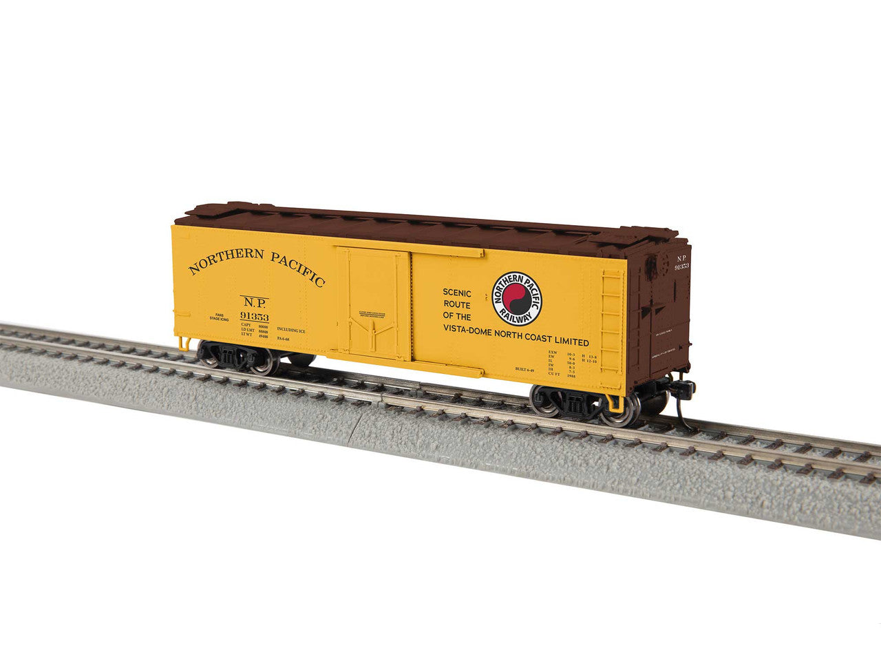 Lionel 2454340 HO Northern Pacific Reefer Car #91353