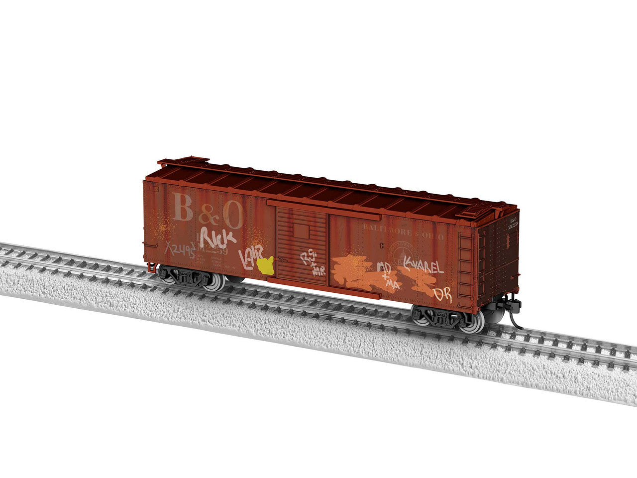 Lionel 2454710 HO Baltimore & Ohio Graffiti Boxcar #XM2259