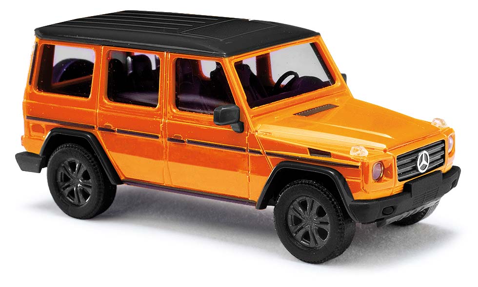 Busch 51464 HO Assembled Orange 2008 Mercedes-Benz G-Klasse SUV