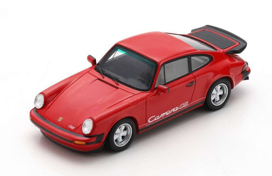 Schuco 450919600 1:43 Indian Red Porsche Carrera 3.2 CS Sports Car