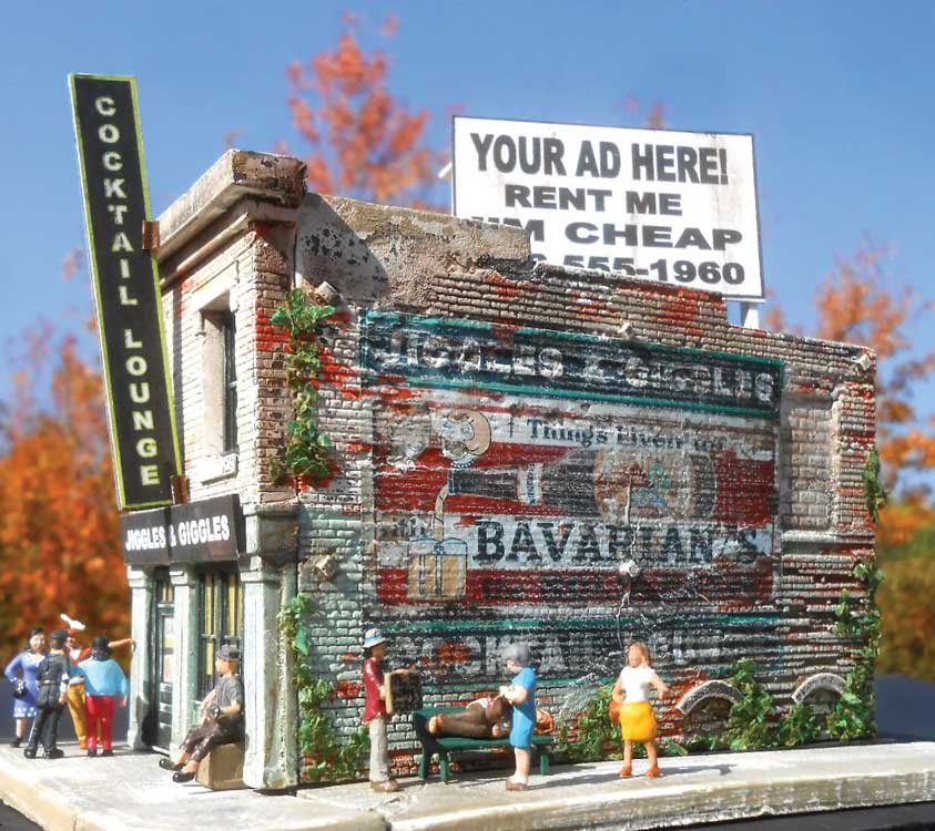 Downtown Deco 2031 N Jiggles & Giggles Cocktail Lounge Building Kit