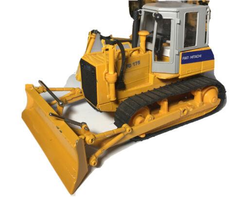 ROS 000544 1:32 Die Cast Yellow & Gray Fiat-Hitachi FD 175 Bulldozer