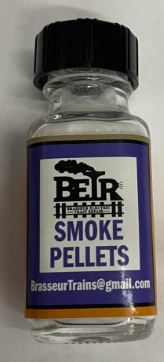 Brasseur Trains SP Smoke Pellets for Lionel Trains (Bottle of 50)