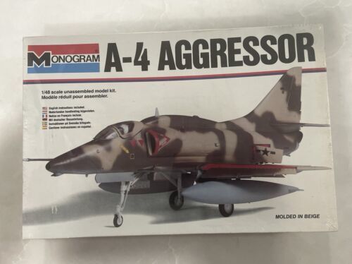Monogram 5411 1:48 A-4 Aggressor Plastic Model Kit