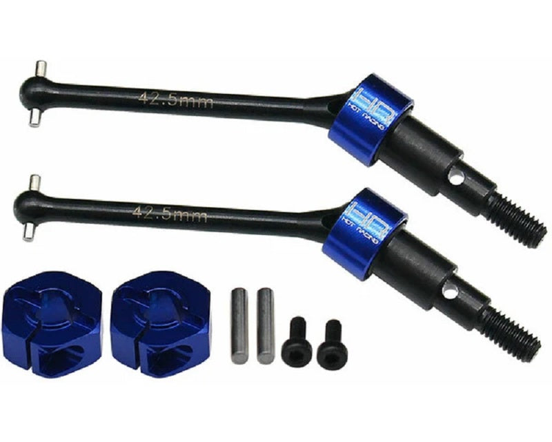 Hot Racing GRM288NF 1:18 Steel Front CVD Axles Drive Shafts Set B : GROM