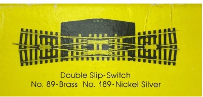 Model Power 189 HO High Speed Double Slip Switch