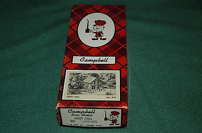Campbell Scale Models 374-1195 HO Grist Mill Building Kit