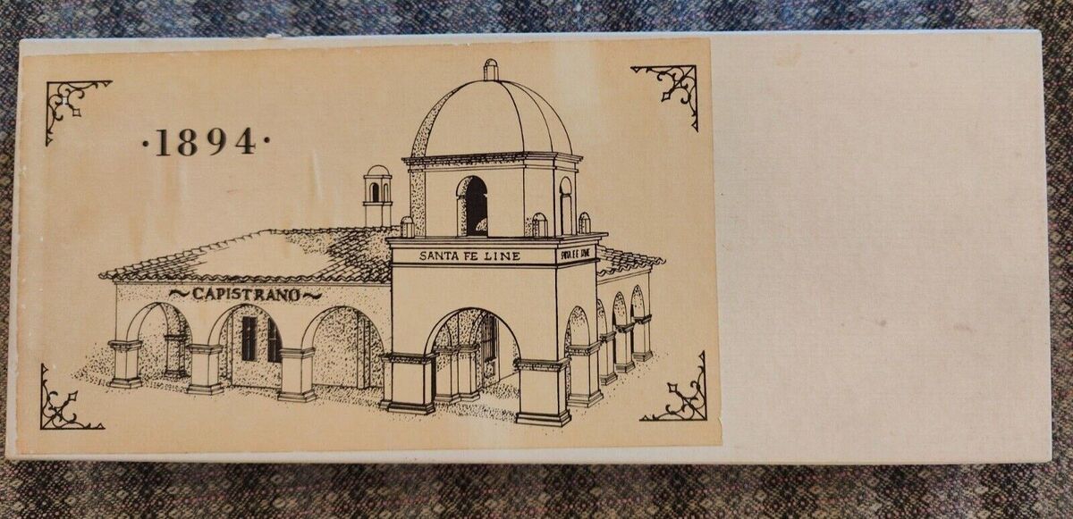 Historical Scale Miniatures CD-5 HO Capistrano Railway Train Depot Building Kit