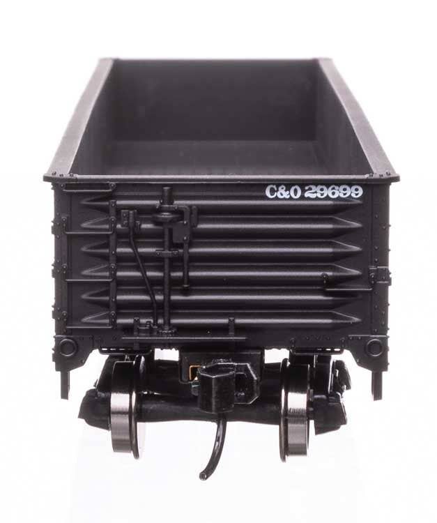 Walthers 910-56107 HO C&O 40' 50-Ton Drop Bottom Gondola Ready to Run #29699