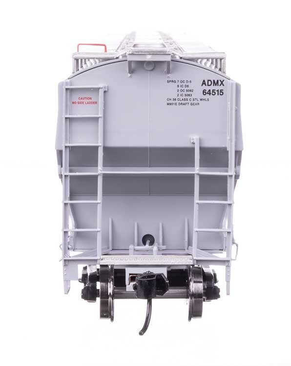 Walthers 920-110303 HO ADMX 67' Trinity 6351 4-Bay Covered Hopper RTR #64515