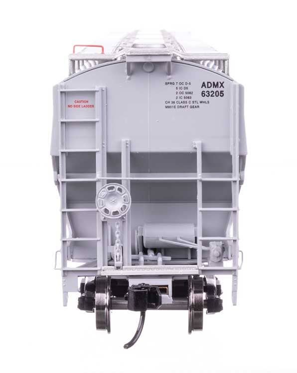 Walthers 920-110304 HO ADMX 67' Trinity 6351 4-Bay Covered Hopper RTR #63205