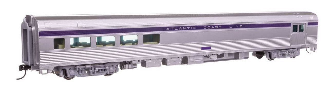 Walthers 910-30072 HO Atlantic Coast Line 85' Budd Baggage-Lounge Ready to Run