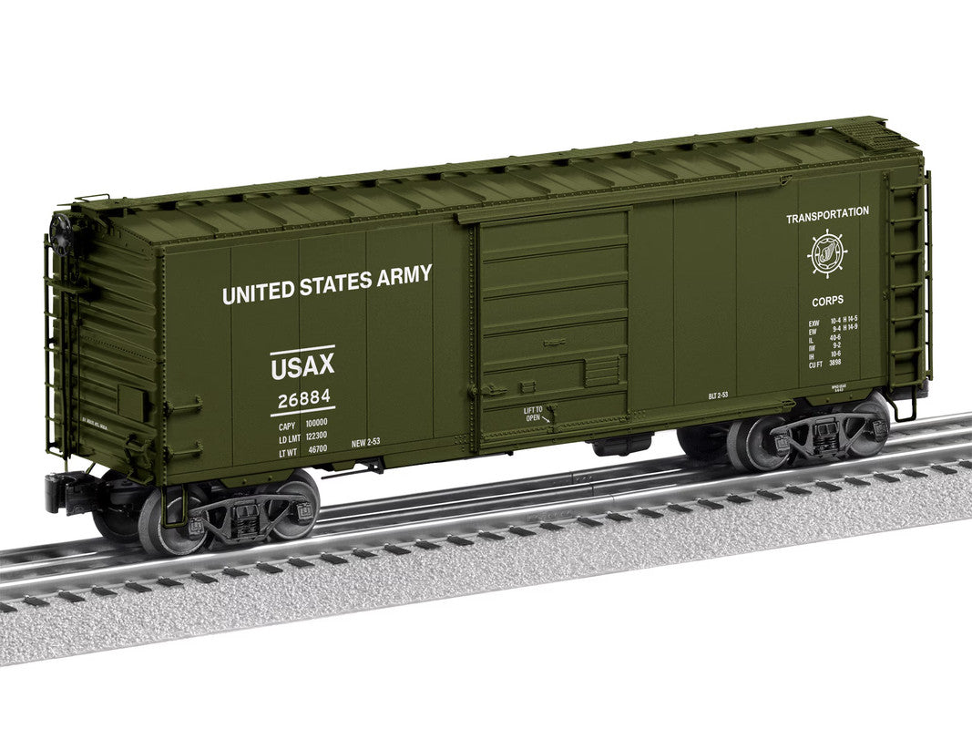 Lionel 2426100 O US Army Patriotsounds PS-1 Boxcar #26884