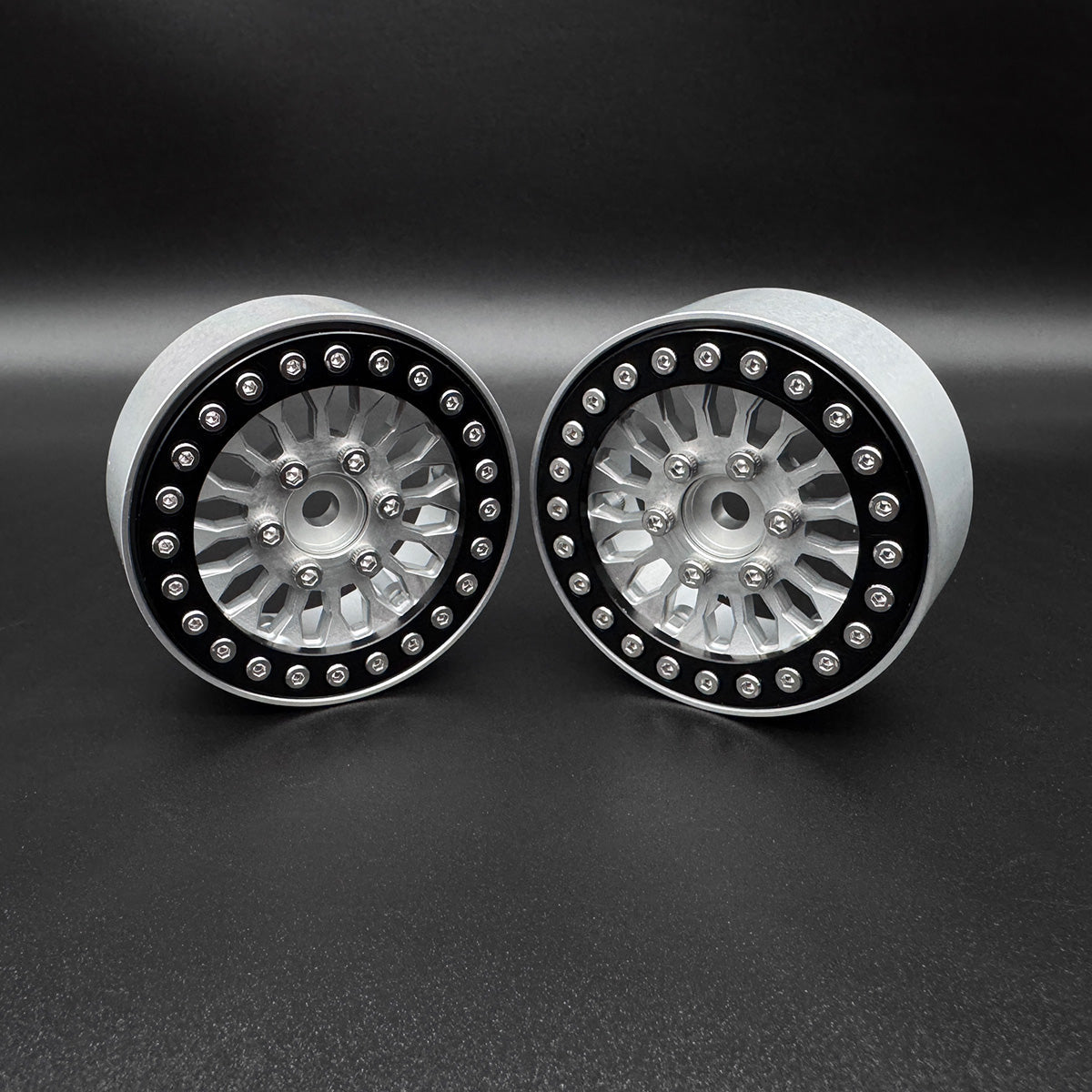 Reef's RC REEFS204 1.9" Beadlock Wheels w/ Reef Hubs & Rings (Pack of 2)