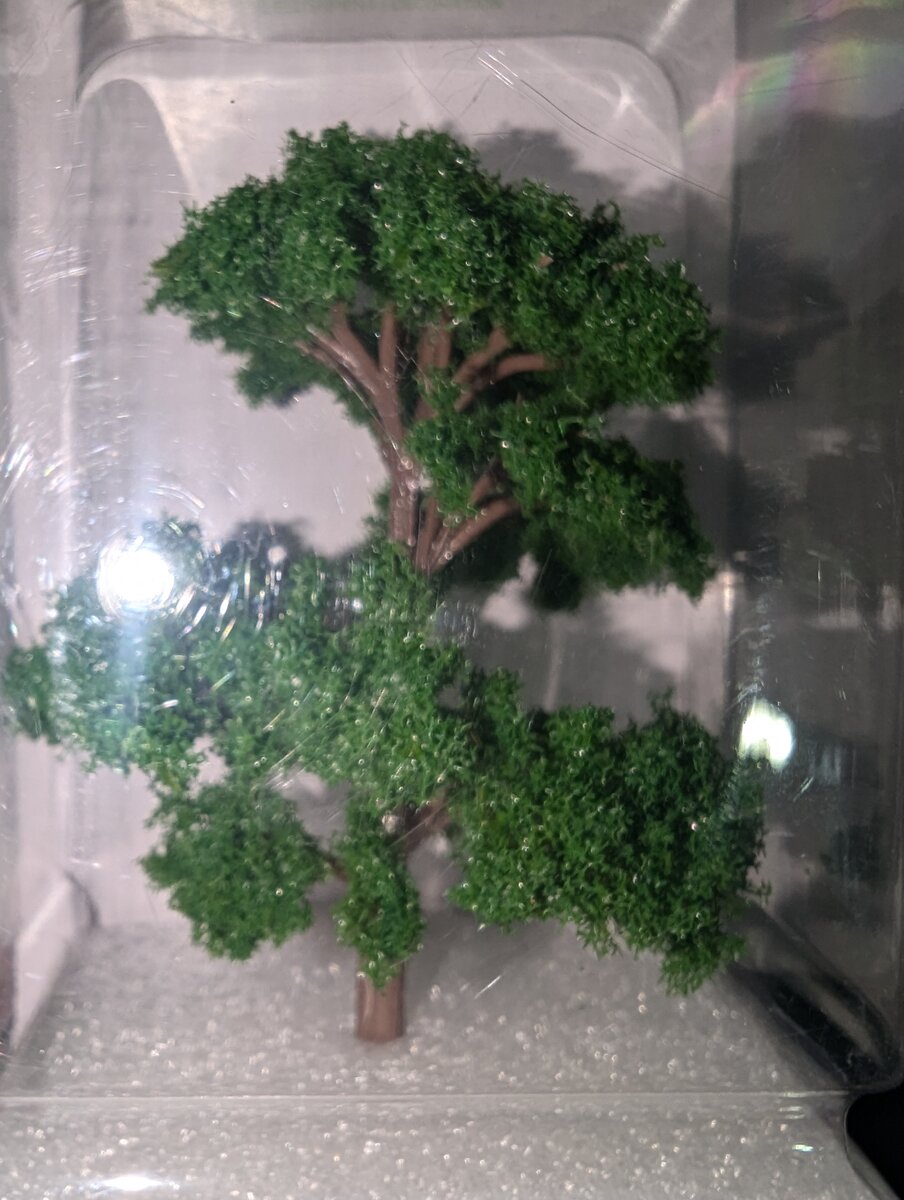 Celebrate It 501323 Tiny Treasures Plastic Green Canopy Tree