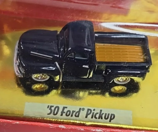 Classic Metal Works 30104 HO Mini Metals Dark Blue 1950 Ford Pickup Truck