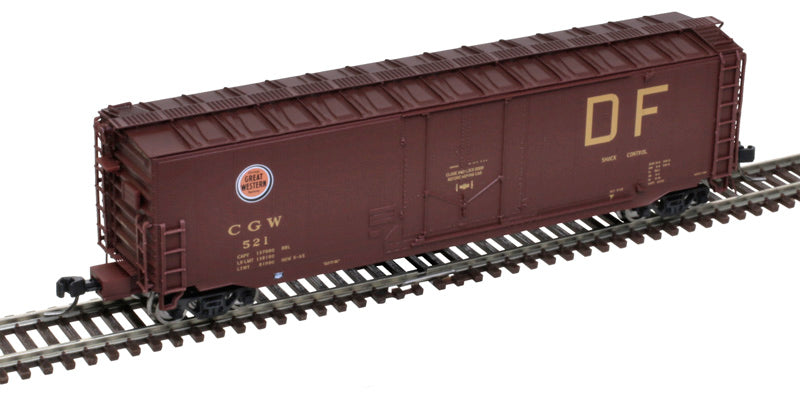 Atlas 50007152 N Chicago Great Western 50' RBL Box Car #521