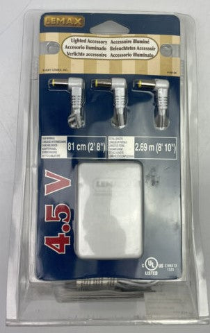 Lemax 64134 Switching Mode Power Adaptor 4.5 Volts