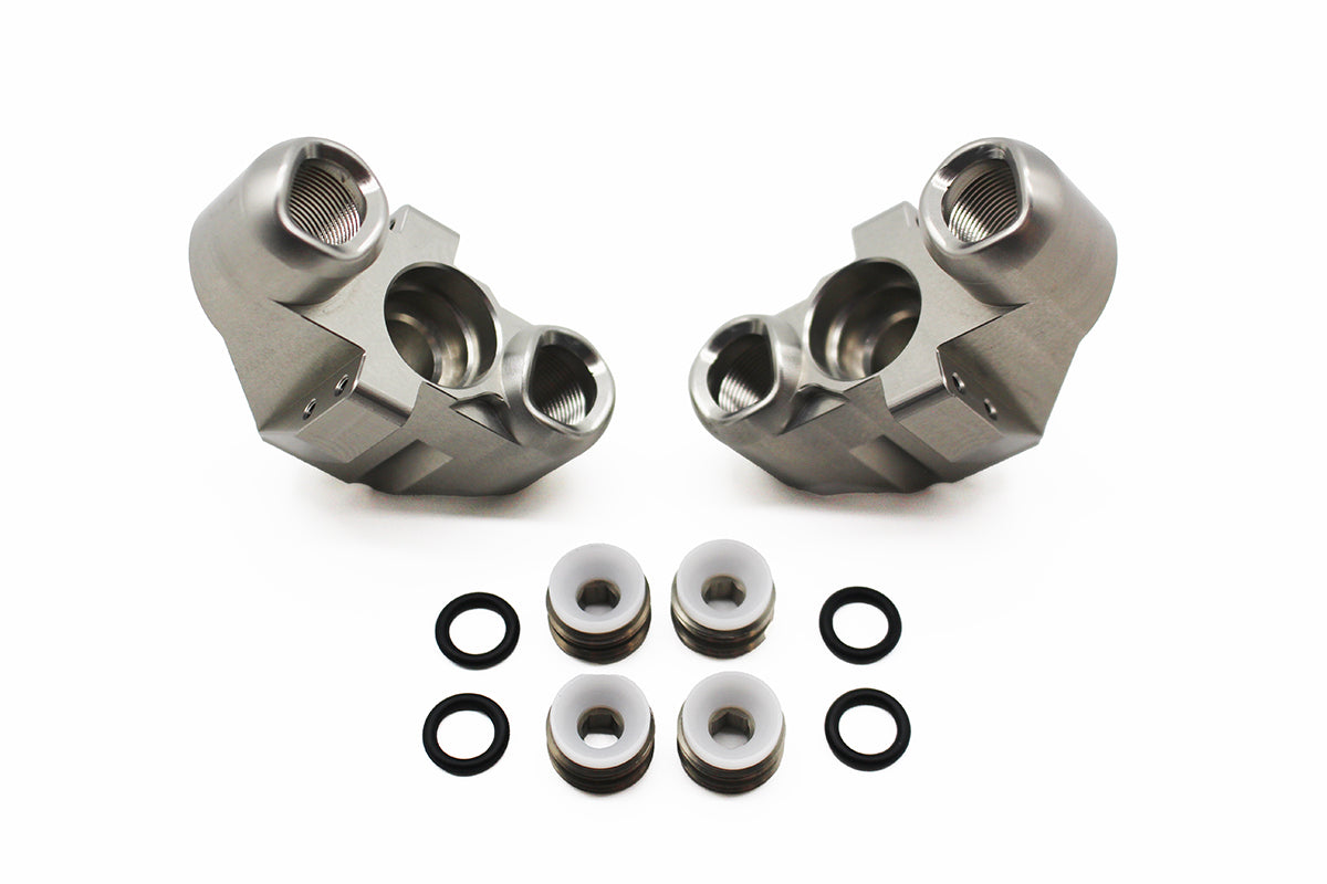 Racers Edge 1981 Aluminum Front Steering Blocks, Steering Knuckles