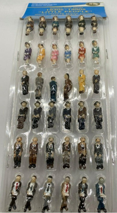Golden Gate Depot 1930 O27 / O 1930s-1950s Little People Highly Detailed Figures