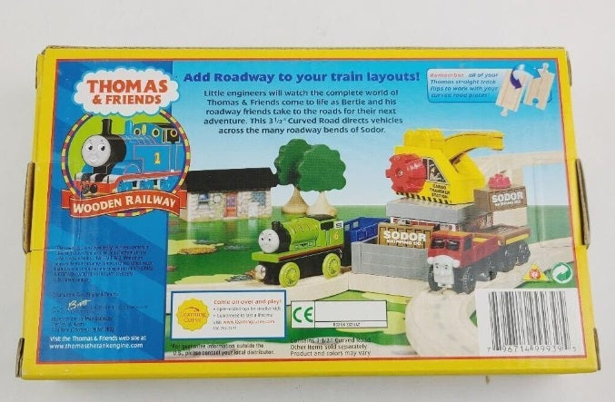 Learning Curve 99939 Thomas & Friends Wooden Railway 3.5" Curved Road Track
