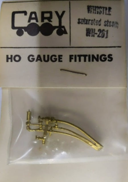 Cary Loco Works 261 HO Gauge Whistle Saturated Steam Brass Part