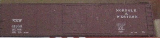 Red Caboose 17012-4 N Scale Norfolk & Western 40' Steel Car #41936