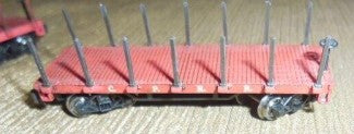 Bachmann N Scale Old Timer C.P.R.R. Stakebed Freight Car