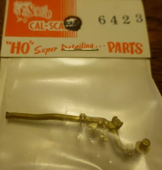 Cal Scale 6423 HO Scale Steam Pipe Frisco Brass Detail Parts