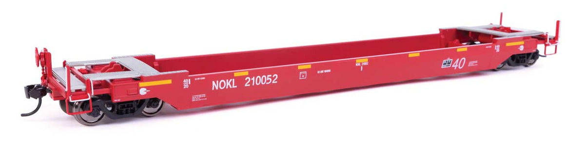Walthers 920-109137 HO NOKL Gunderson Rebuilt All-Purpose 40' Well Car #210059